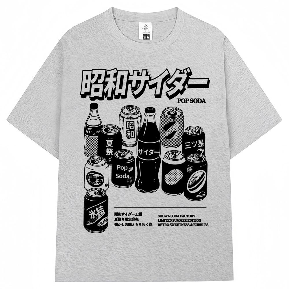 2026 Summer New Japanese Style Soda Design Tshirt High Quality Fashion Casual Breathable Mens Tshirt with Round Neck Print 4XL
2026 Summer New Japanese Style Soda Design Tshirt High Quality Fashion Casual Breathable Mens Tshirt with Round Neck Print 4XL