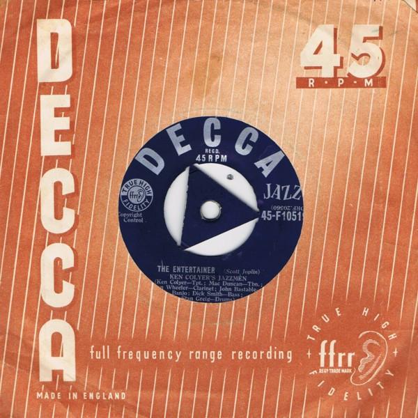 7inch Record KEN COLYER S JAZZMEN - The Entertainer 45FJ10519 Decca 1955 UK Jazz Used
7inch Record KEN COLYER S JAZZMEN - The Entertainer 45FJ10519 Decca 1955 UK Jazz Used