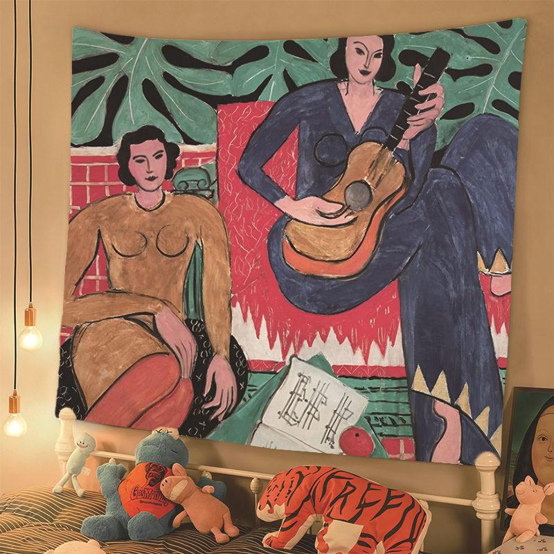 Matisse Art Tapestry Classical Masterpiece Wall Hanging Bedroom Background Wall Decor Cloth 74x94cm(29x37in)
Matisse Art Tapestry Classical Masterpiece Wall Hanging Bedroom Background Wall Decor Cloth 74x94cm(29x37in)