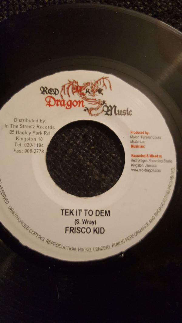7inch Record FRISCO KID / BENZLEY HYPE - Tek It To Dem / More Than Another NONE Red Dragon Musi 2000 Jamaica Reggae, Ska & Dub Used
7inch Record FRISCO KID / BENZLEY HYPE - Tek It To Dem / More Than Another NONE Red Dragon Musi 2000 Jamaica Reggae, Ska & Dub Used