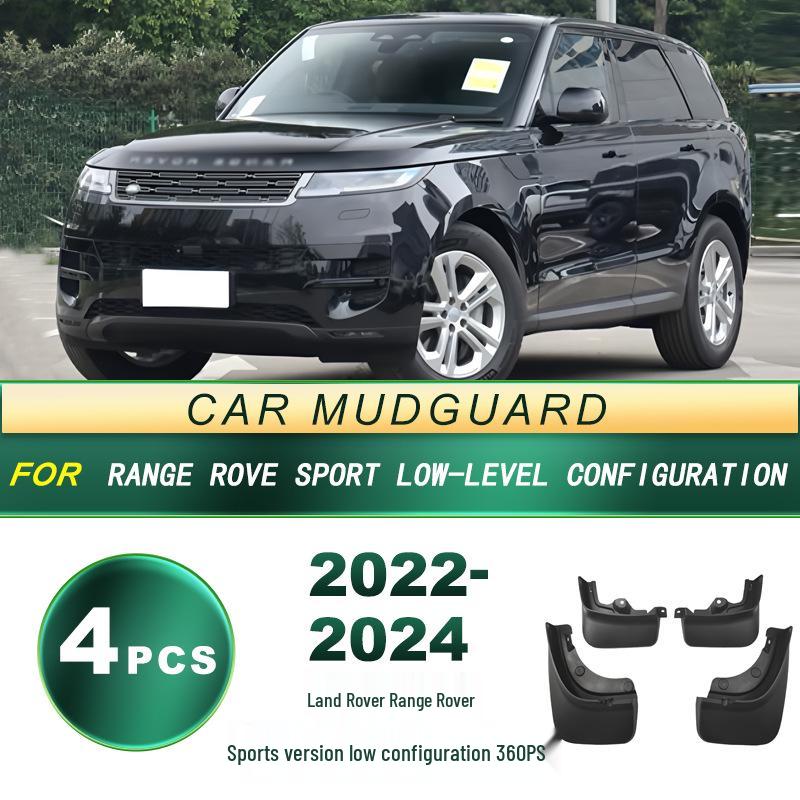 Fits 2022-2024 Land Rover Range Rover Sport: Soft Rubber Tire Mudguards for Low Trim 360PS
Fits 2022-2024 Land Rover Range Rover Sport: Soft Rubber Tire Mudguards for Low Trim 360PS