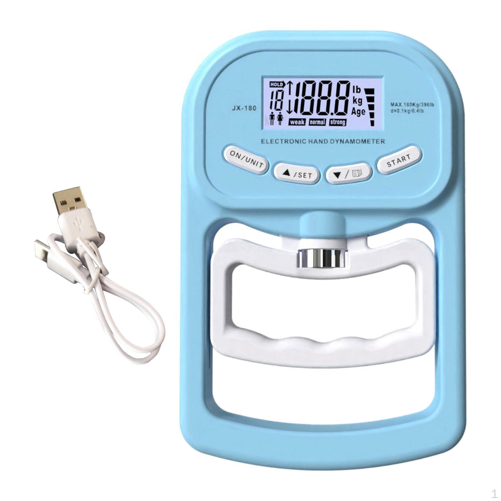 Электронный измеритель силы сцепления, ручной динамометр, цифровой дисплей, измерение силы для упражнений
Электронный измеритель силы сцепления, ручной динамометр, цифровой дисплей, измерение силы для упражнений
