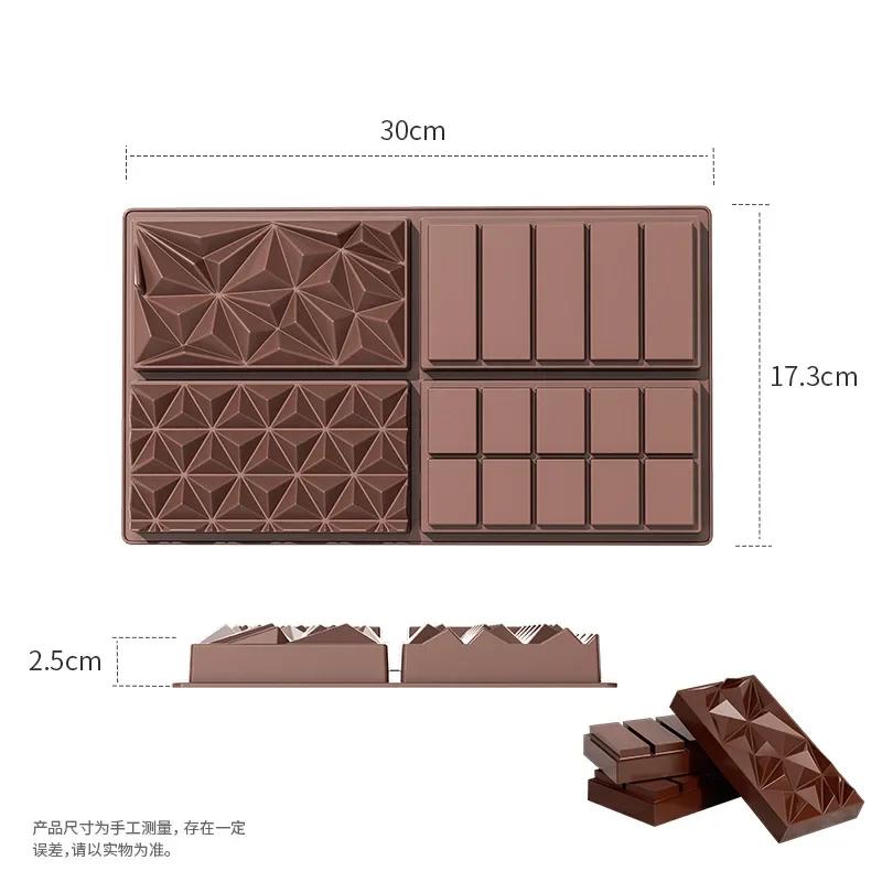 Deep Dubai Chocolate Bar Mold - Large Silicone Mold for Pistachio Filled Bars & Knafeh Cream, Professional Candy Making Tool шоколадный
Deep Dubai Chocolate Bar Mold - Large Silicone Mold for Pistachio Filled Bars & Knafeh Cream, Professional Candy Making Tool шоколадный