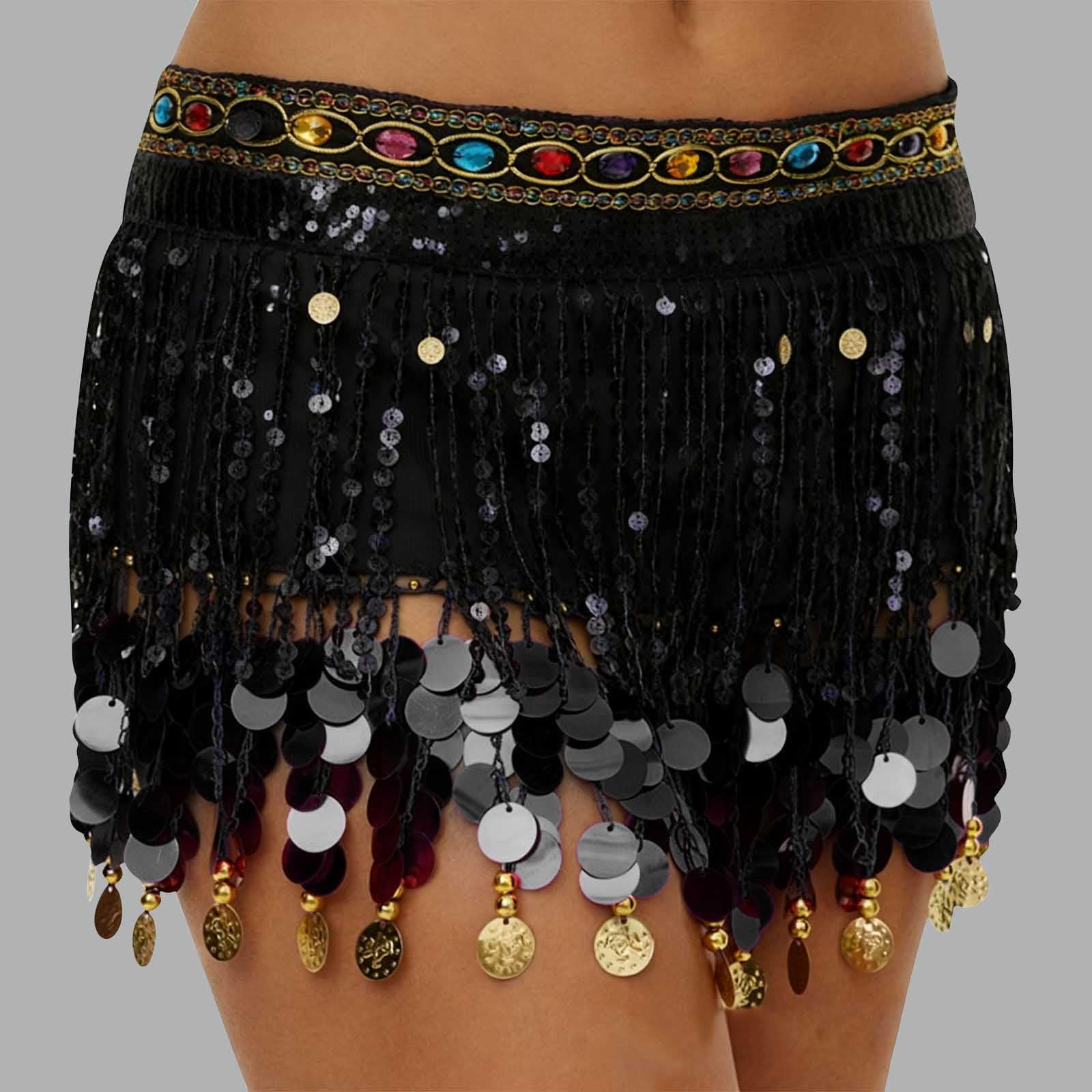 Women s High Waisted Sexy Sequined Half Skirt Waist Accessories Sequined Belly Dance Waist Scarf One Size
Women s High Waisted Sexy Sequined Half Skirt Waist Accessories Sequined Belly Dance Waist Scarf One Size
