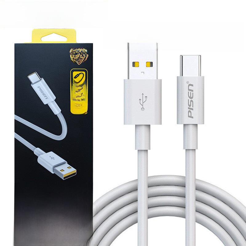 PISEN Type-C Data Cable for Huawei Honor, OPPO, Xiaomi - 66W Super Fast Charging, 6A Braided 100W 1m срібний
PISEN Type-C Data Cable for Huawei Honor, OPPO, Xiaomi - 66W Super Fast Charging, 6A Braided 100W 1m срібний