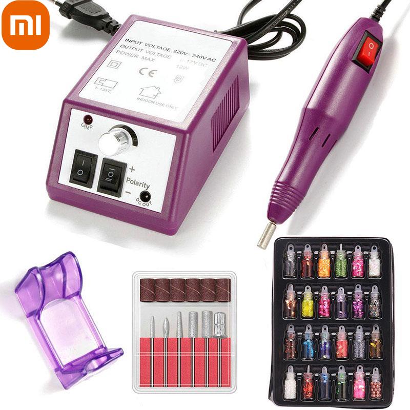 Xiaomi 20000RPM Electric Nail Polishing Machine Nail Drill Bits Milling Cutter Nail Drill Bit Gel Remover Nail Art Set
Xiaomi 20000RPM Electric Nail Polishing Machine Nail Drill Bits Milling Cutter Nail Drill Bit Gel Remover Nail Art Set