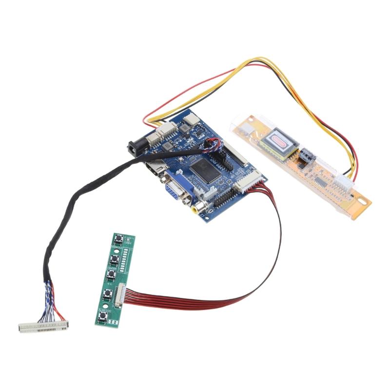 Плата контролера РК-екрану DVI VGA KYV-N5 e для 15,4-дюймового 1280x800 РК-дисплея Заміна плати контролера
Плата контролера РК-екрану DVI VGA KYV-N5 e для 15,4-дюймового 1280x800 РК-дисплея Заміна плати контролера