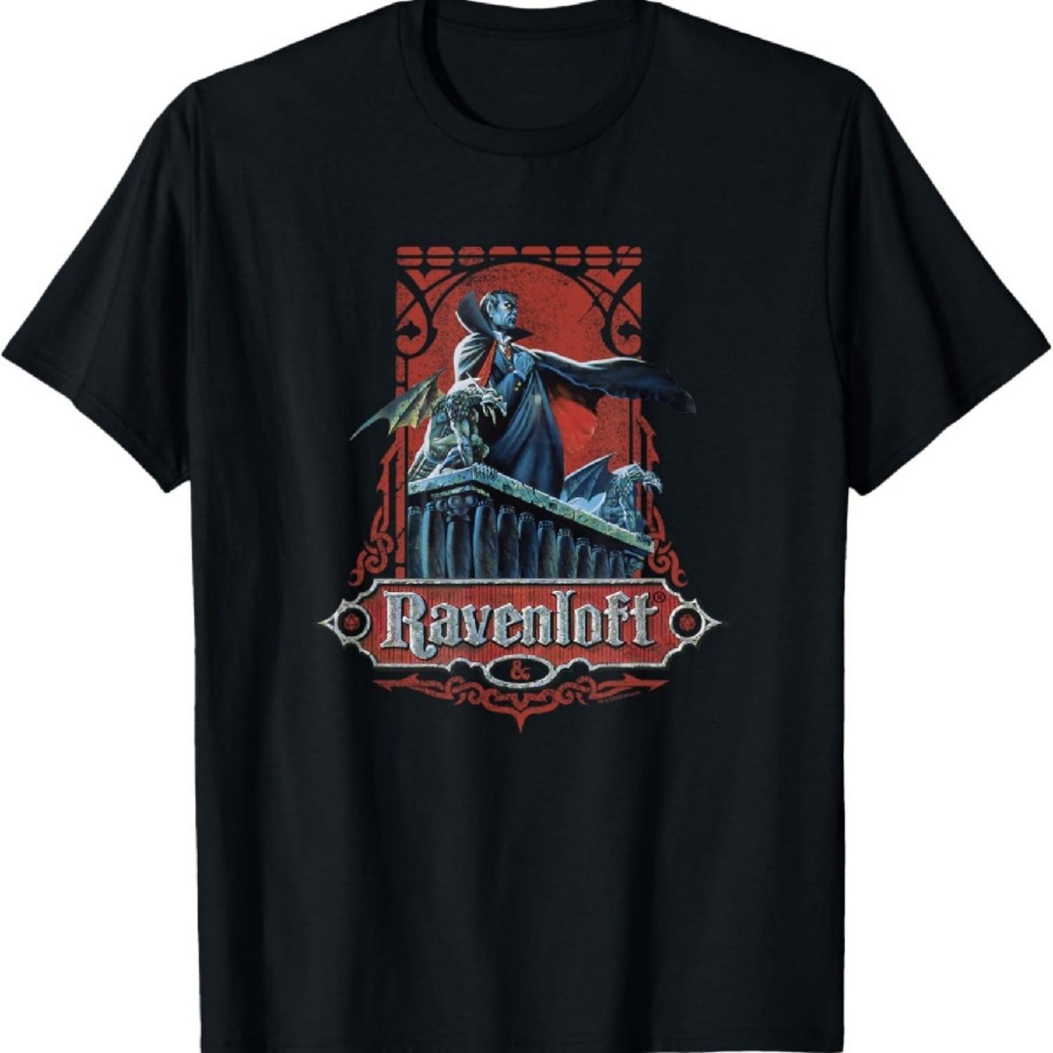 Dungeons & Dragons 50th Anniversary Ravenloft Vintage Card T-Shirt S
Dungeons & Dragons 50th Anniversary Ravenloft Vintage Card T-Shirt S