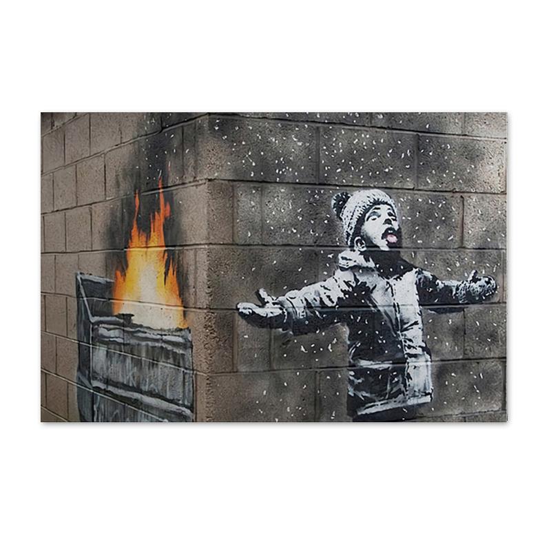 Бэнкси-стрит, граффити, картины на холсте, современный поп-настенный художественный постер и печать фотографий для гостиной, Cuadros, домашний декор 40x50cm No Framed
Бэнкси-стрит, граффити, картины на холсте, современный поп-настенный художественный постер и печать фотографий для гостиной, Cuadros, домашний декор 40x50cm No Framed