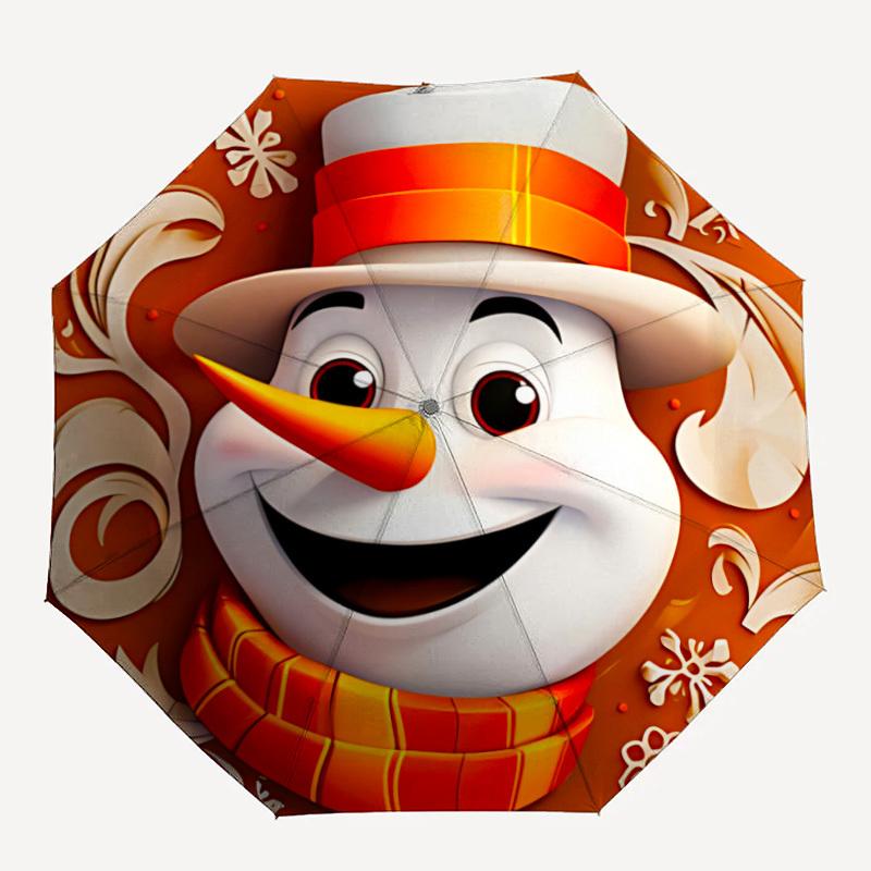1pc Winter Snowman Automatic Folding Umbrella, Sturdy And Durable Automatic Folding Umbrella with 8 Ribs, Convenient for Outdoor Use114
1pc Winter Snowman Automatic Folding Umbrella, Sturdy And Durable Automatic Folding Umbrella with 8 Ribs, Convenient for Outdoor Use114