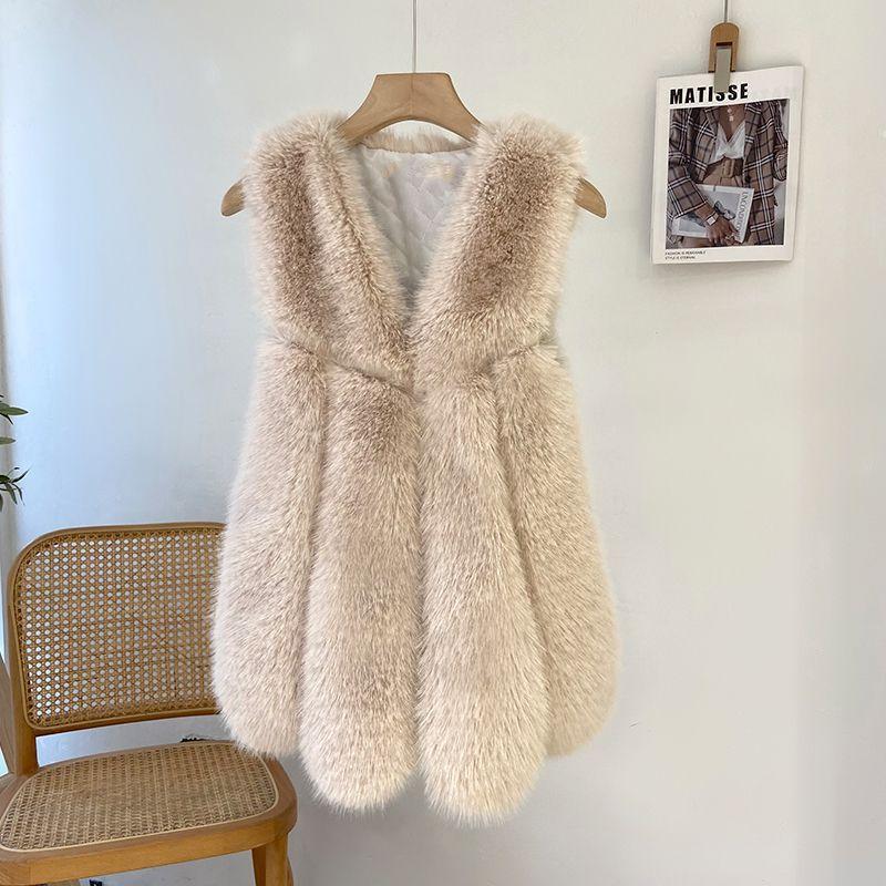 Мех осень и зима новый сращивание искусственный мех жилет женский средний и длинный искусственный мех лисы жилет жилет жилет жилет жилет 2XL абрикосовый
Мех осень и зима новый сращивание искусственный мех жилет женский средний и длинный искусственный мех лисы жилет жилет жилет жилет жилет 2XL абрикосовый