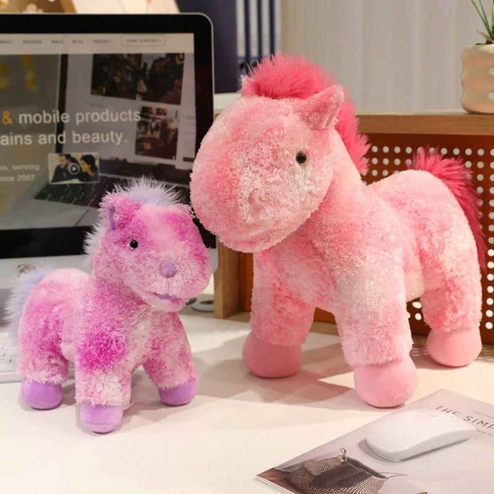 Long Mane Colour Pony Plush Toys Simulation Cartoon Standing Horse Doll Easter Gifts 22cm сірий
Long Mane Colour Pony Plush Toys Simulation Cartoon Standing Horse Doll Easter Gifts 22cm сірий