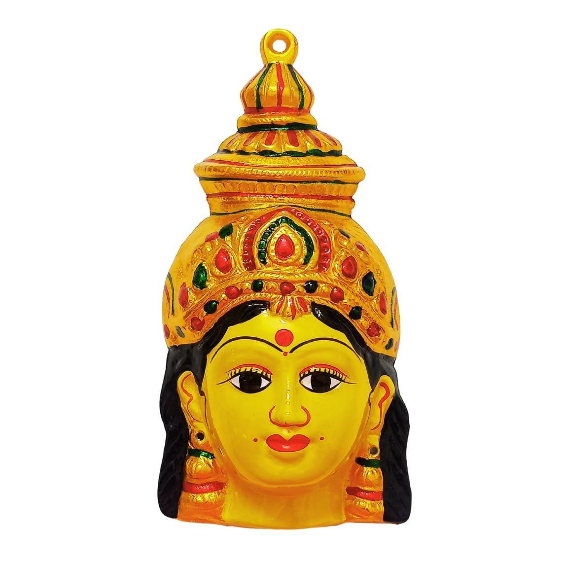 Лицо Аммавари - Маска Лакшми - Лицо Маты - Лицо Варалакшми
Лицо Аммавари - Маска Лакшми - Лицо Маты - Лицо Варалакшми