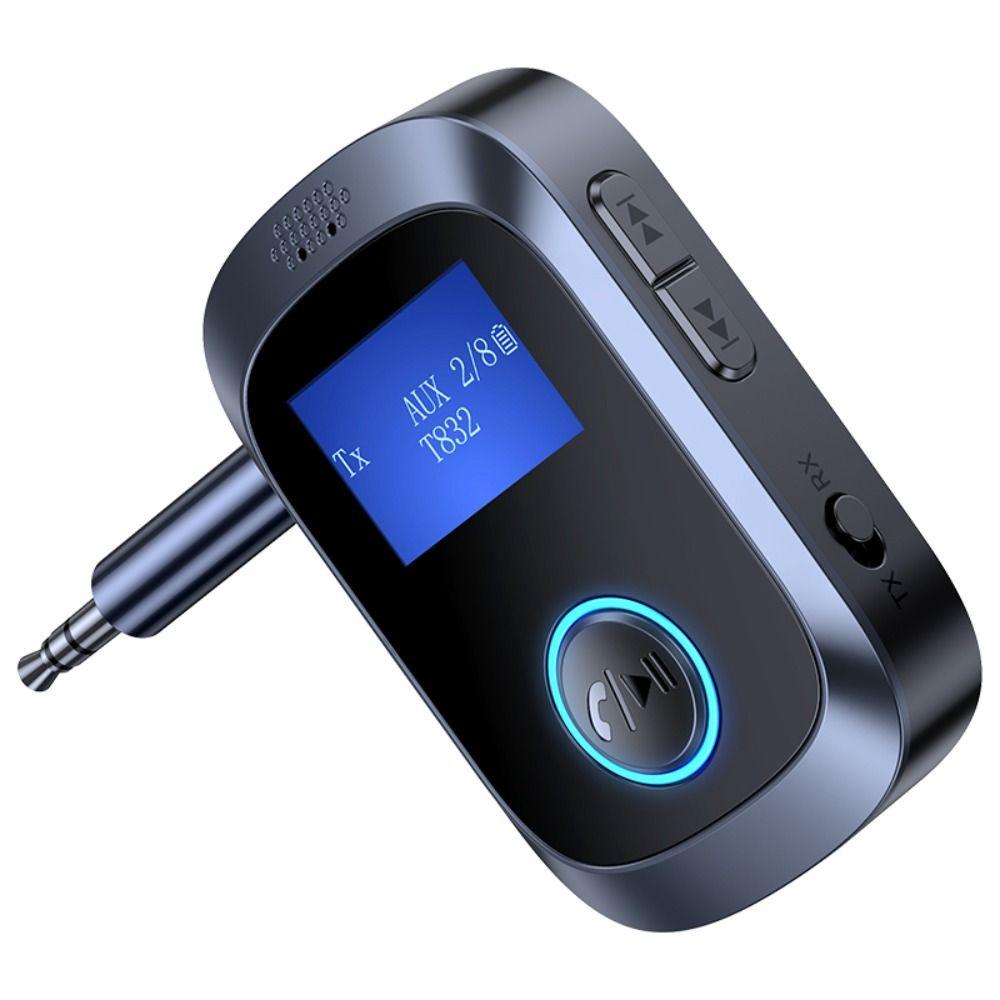 З мікрофоном Бездротовий аудіоадаптер Світлодіодний цифровий дисплей Bluetooth 5.4 Приймач Передавач
З мікрофоном Бездротовий аудіоадаптер Світлодіодний цифровий дисплей Bluetooth 5.4 Приймач Передавач