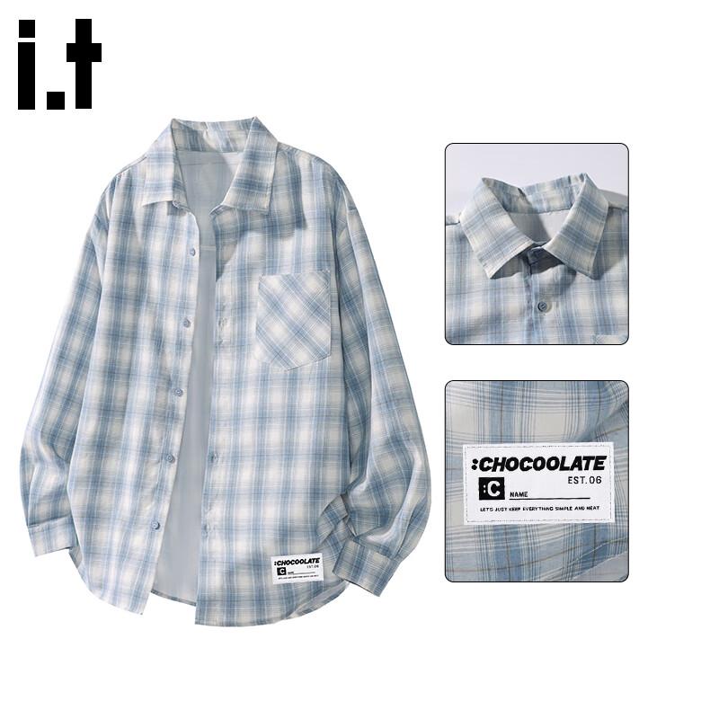 CHOCOOLATEit Men s Plaid Long-Sleeve Shirt L
CHOCOOLATEit Men s Plaid Long-Sleeve Shirt L