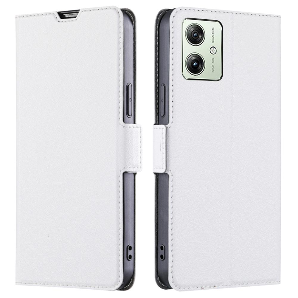 For Motorola Moto G54 5G Case PU Leather Viewing Stand Phone Cover with Card Slot White
For Motorola Moto G54 5G Case PU Leather Viewing Stand Phone Cover with Card Slot White