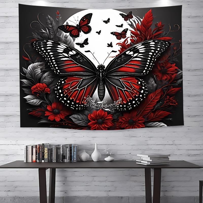 Red Butterfly Dream Monochrome Vibrant Floral Wall Tapestry Perfect for Elegant Unique Stylish Home Decor 74x94cm(29x37in)
Red Butterfly Dream Monochrome Vibrant Floral Wall Tapestry Perfect for Elegant Unique Stylish Home Decor 74x94cm(29x37in)