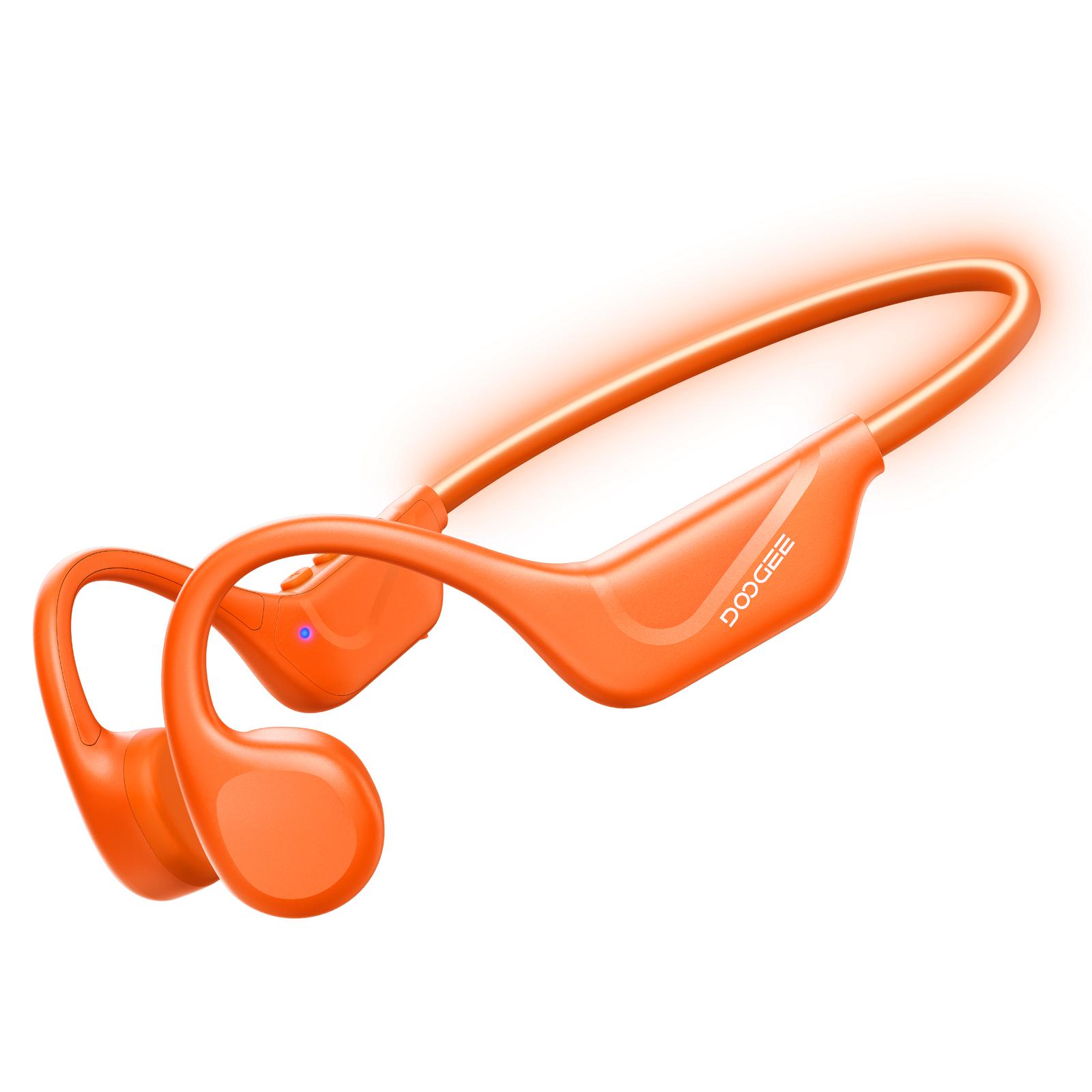 DOOGEE Bone Conduction Headphones, Running Headphones, Open-Ear Headphones, Sports with Safety LED Light, IP66 Waterproof, Bluetooth 6.0, 10H Playtime помаранчевий
DOOGEE Bone Conduction Headphones, Running Headphones, Open-Ear Headphones, Sports with Safety LED Light, IP66 Waterproof, Bluetooth 6.0, 10H Playtime помаранчевий