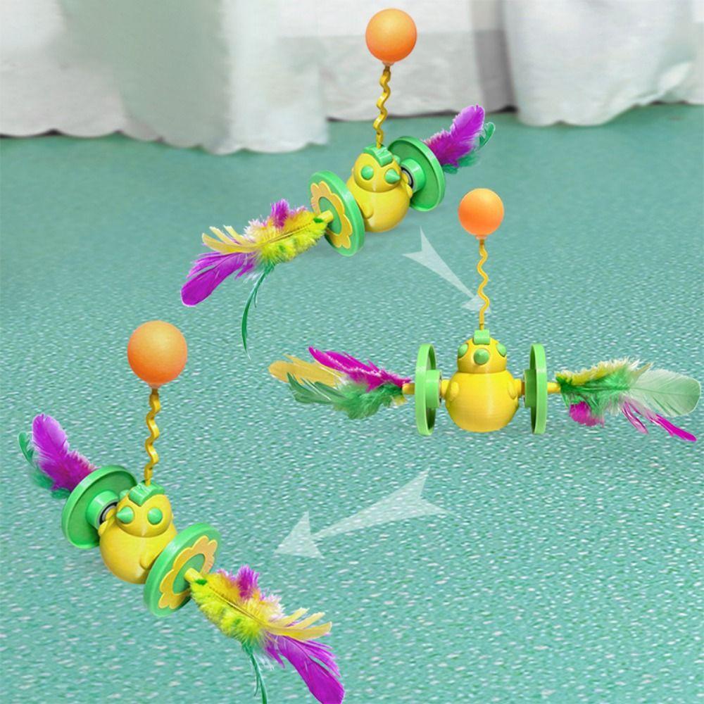 Funny Cat Bite Toys Ball Unique Kitten Interactive Ball Cat Tumbler Toy Teasing Toy жовтий/зелений
Funny Cat Bite Toys Ball Unique Kitten Interactive Ball Cat Tumbler Toy Teasing Toy жовтий/зелений