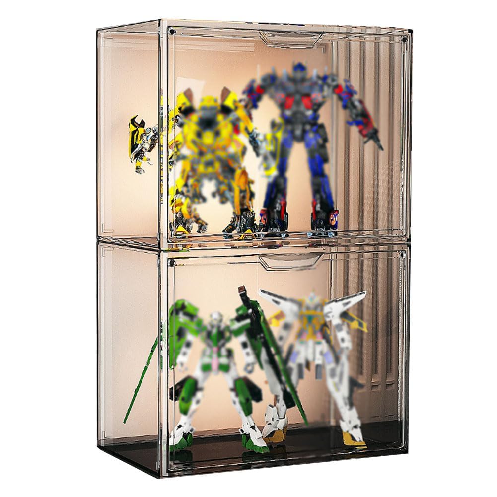 PFLife Figure Case Collection Case Display Rack Figure Case Shelf Stackable Stuffed Toy Display Case Plastic Model Case Large Capacity Assembly Type
PFLife Figure Case Collection Case Display Rack Figure Case Shelf Stackable Stuffed Toy Display Case Plastic Model Case Large Capacity Assembly Type