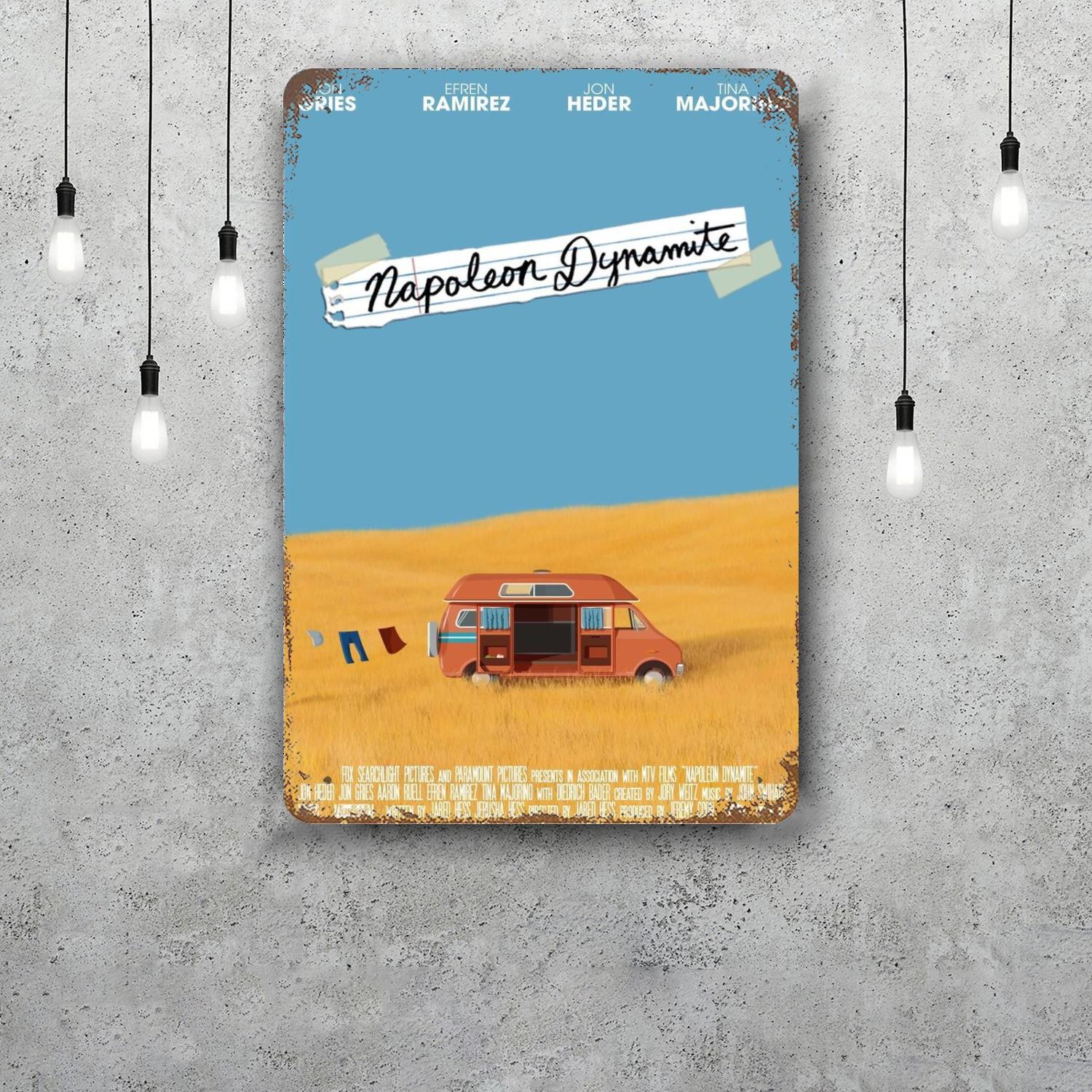 napoleon dynamite Vintage Tin Sign Home Decor Wall Decor Art Wall Mural Room Decoration Decor Retro Metal Sign Plate Bar Posters 20x30cm(7.8x11.8inch)
napoleon dynamite Vintage Tin Sign Home Decor Wall Decor Art Wall Mural Room Decoration Decor Retro Metal Sign Plate Bar Posters 20x30cm(7.8x11.8inch)