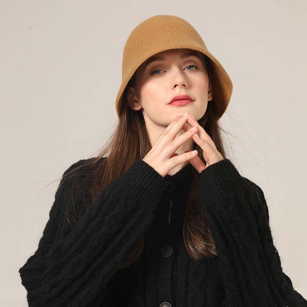 For Women Cashmere Autumn and Winter Female Hats Wool Bucket Hat Korean Style Caps Pure Color Hat хакі
For Women Cashmere Autumn and Winter Female Hats Wool Bucket Hat Korean Style Caps Pure Color Hat хакі