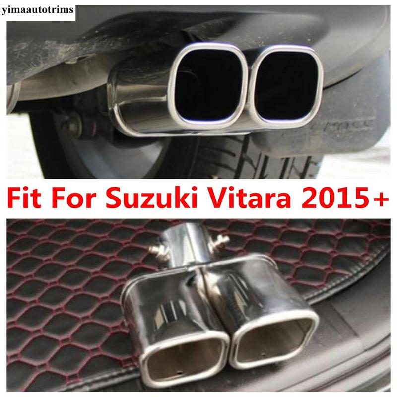 For Suzuki Vitara Escudo 2015 - Rear Exhaust Muffler Tip End Pipe Protection Cover Trim Stainless Steel Accessories Exterior
For Suzuki Vitara Escudo 2015 - Rear Exhaust Muffler Tip End Pipe Protection Cover Trim Stainless Steel Accessories Exterior