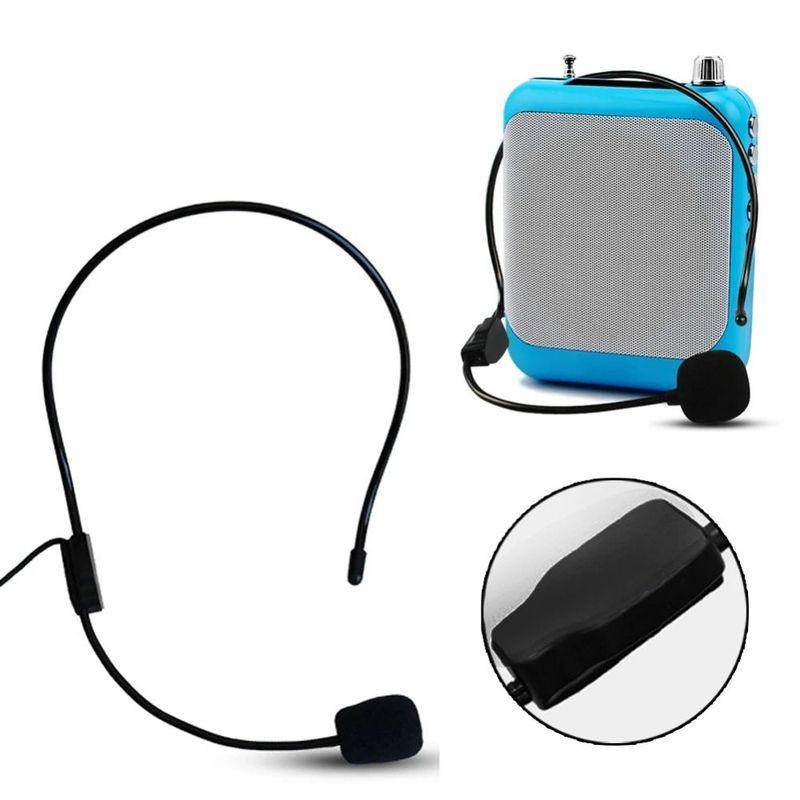 New Portable Wired Microphone Head-mounted 3.5mm Plug Headset Microphone Video Recording Flexible Speech Headset Mic
New Portable Wired Microphone Head-mounted 3.5mm Plug Headset Microphone Video Recording Flexible Speech Headset Mic