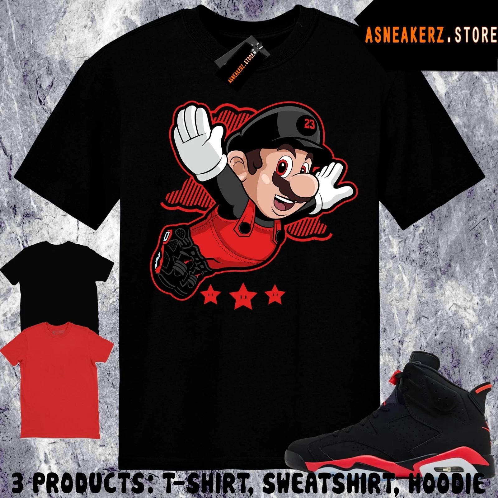 Tee Shirt Matching AJ 6 Infrared Salesman 2026 Match Sneaker Mario Fly T shirt M
Tee Shirt Matching AJ 6 Infrared Salesman 2026 Match Sneaker Mario Fly T shirt M