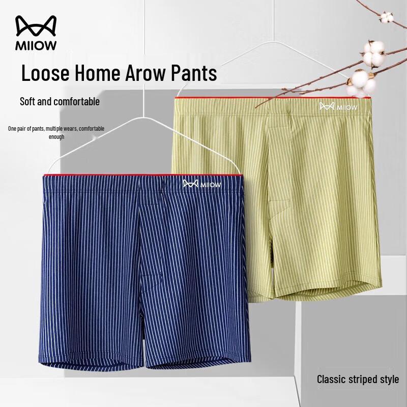 Мужские трусы-боксеры MaoRen из смесового хлопка 60-х годов (2-Pack) 2XL
Мужские трусы-боксеры MaoRen из смесового хлопка 60-х годов (2-Pack) 2XL