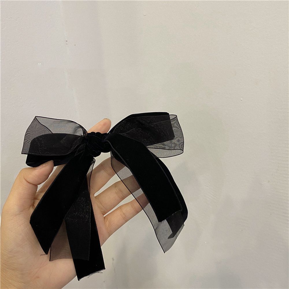 French Retro Ribbon Vintage Korean Style Hairpin Bow Headdress Velvet Hair Rope Female Hair Clip
French Retro Ribbon Vintage Korean Style Hairpin Bow Headdress Velvet Hair Rope Female Hair Clip