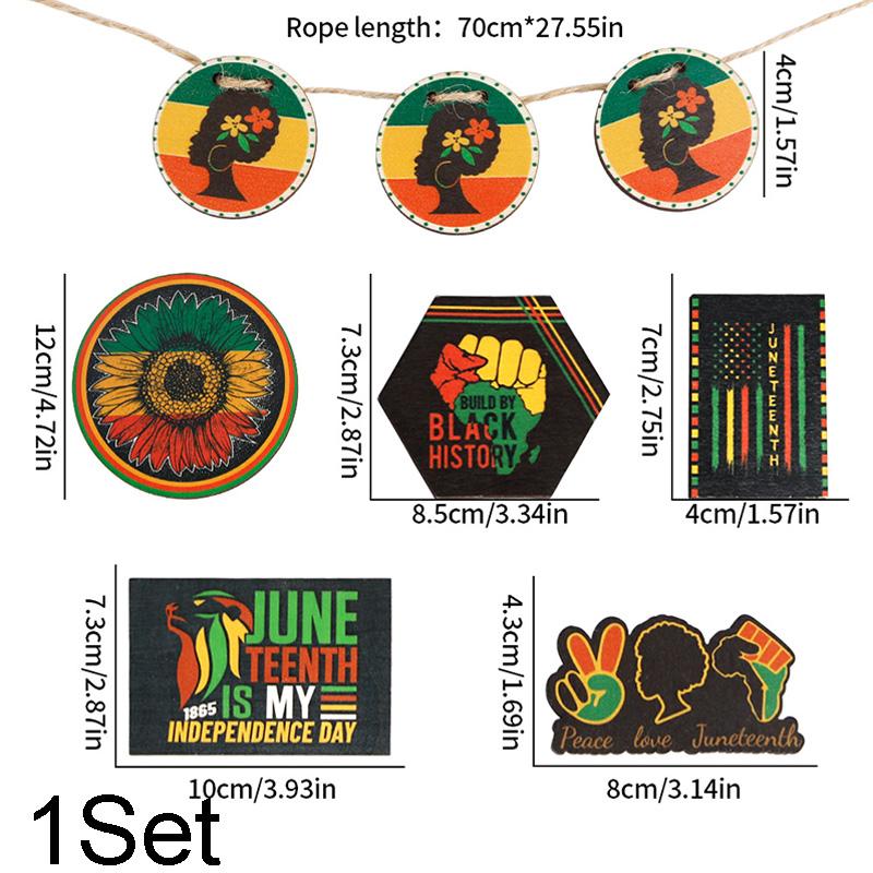 1 комплект Happy Juneteenth Декор стола Подвесные украшения Праздничные принадлежности День Свободы Афроамериканец
1 комплект Happy Juneteenth Декор стола Подвесные украшения Праздничные принадлежности День Свободы Афроамериканец