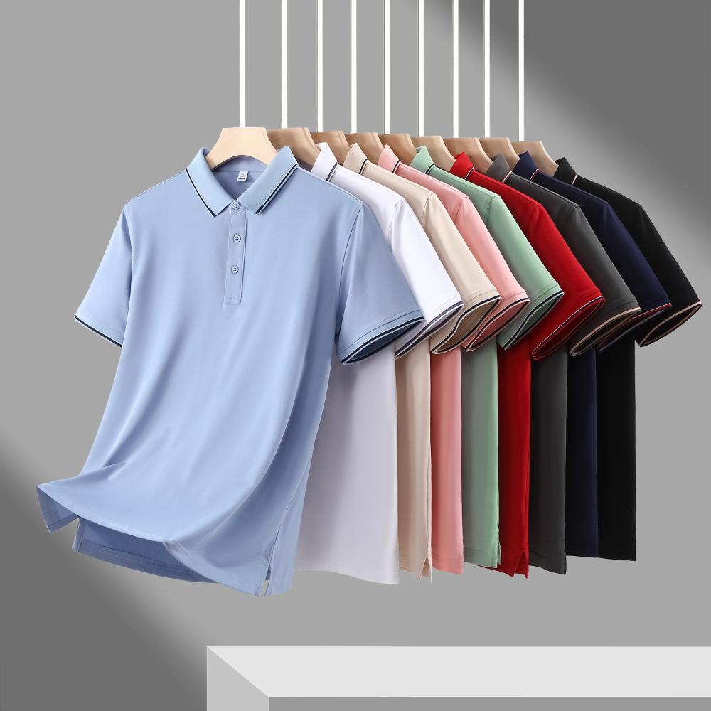 40 штук Серія Ice Oxygen Футболка з коротким рукавом, круглим вирізом, жакардовим відкладним коміром, командна/класна форма з друкованим логотипом XXXL чорний
40 штук Серія Ice Oxygen Футболка з коротким рукавом, круглим вирізом, жакардовим відкладним коміром, командна/класна форма з друкованим логотипом XXXL чорний