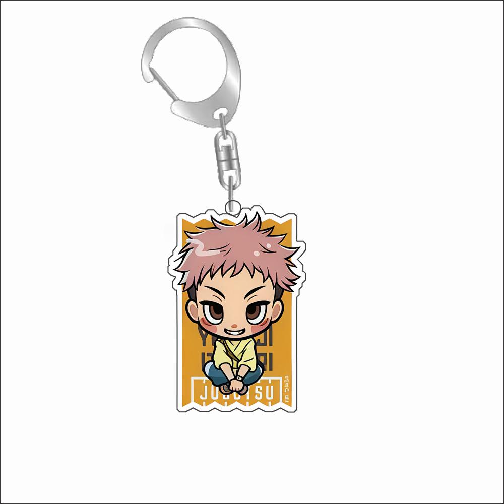 Anime Acrylic Keychain for Jjk Satoru Gojo Kento Nanami Mahito Suguru Geto Megumi Fushiguro Self-Made Acrylic Key Ring Pendant
Anime Acrylic Keychain for Jjk Satoru Gojo Kento Nanami Mahito Suguru Geto Megumi Fushiguro Self-Made Acrylic Key Ring Pendant