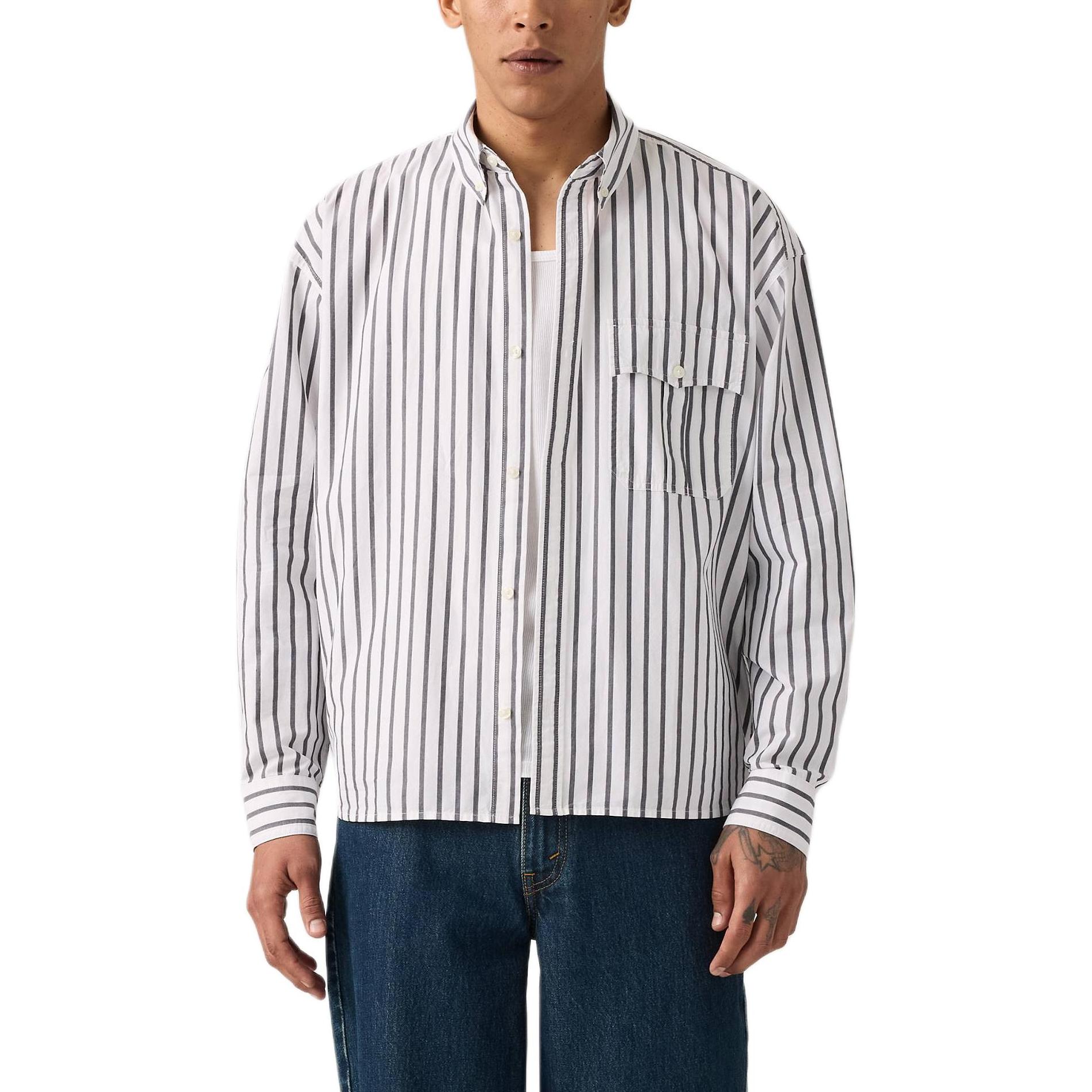 Levis Свободная Удобная Дышащая Рубашка в Полоску с Коротким Застегивающимся Рукавом Мужские рубашки 004GC-0002 XL
Levis Свободная Удобная Дышащая Рубашка в Полоску с Коротким Застегивающимся Рукавом Мужские рубашки 004GC-0002 XL