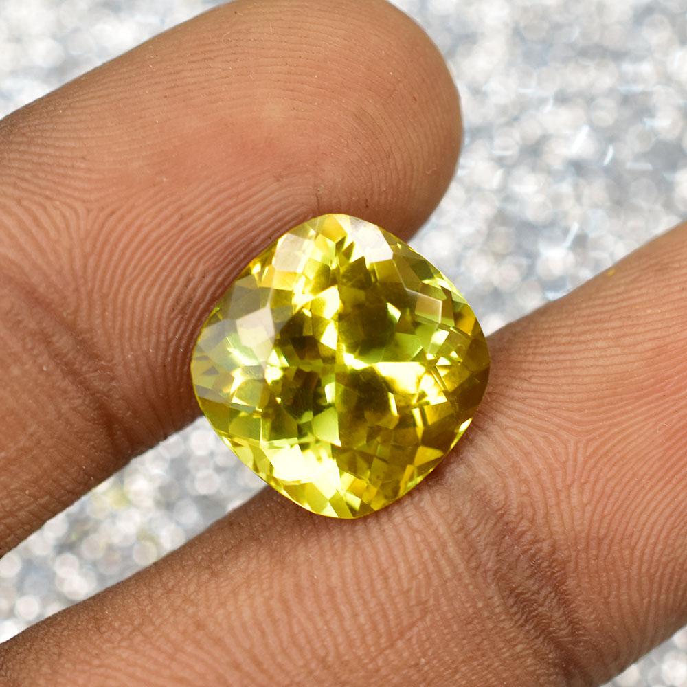 Natural Yellow Sapphire 11.25 Ct CERTIFIED Square Cushion Cut Flawless Gemstone 12.5 mm жовтий
Natural Yellow Sapphire 11.25 Ct CERTIFIED Square Cushion Cut Flawless Gemstone 12.5 mm жовтий