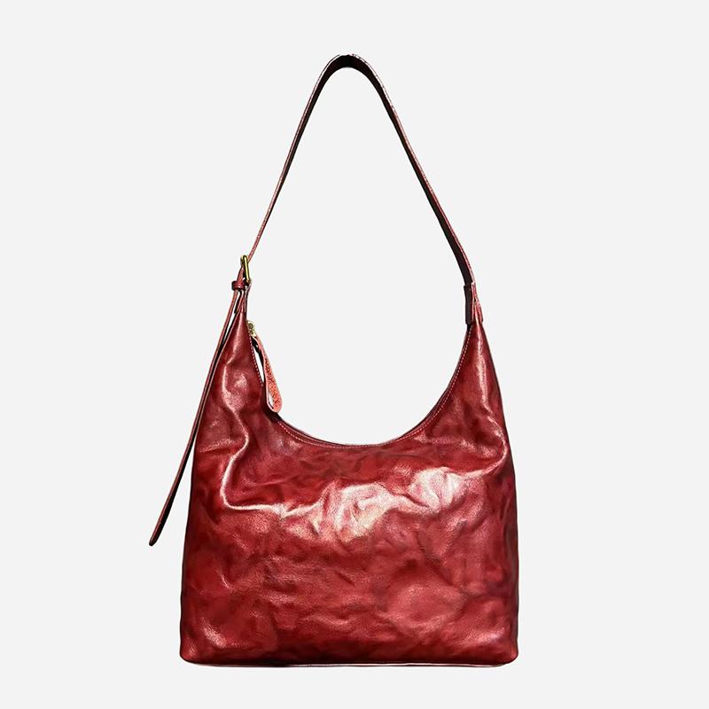 Mendy Retro Hobo Bag Vintage Women s Bag Large Capacity Shoulder Bag Simple Casual Commuter Handbags Oiled Vegetable Leather
Mendy Retro Hobo Bag Vintage Women s Bag Large Capacity Shoulder Bag Simple Casual Commuter Handbags Oiled Vegetable Leather