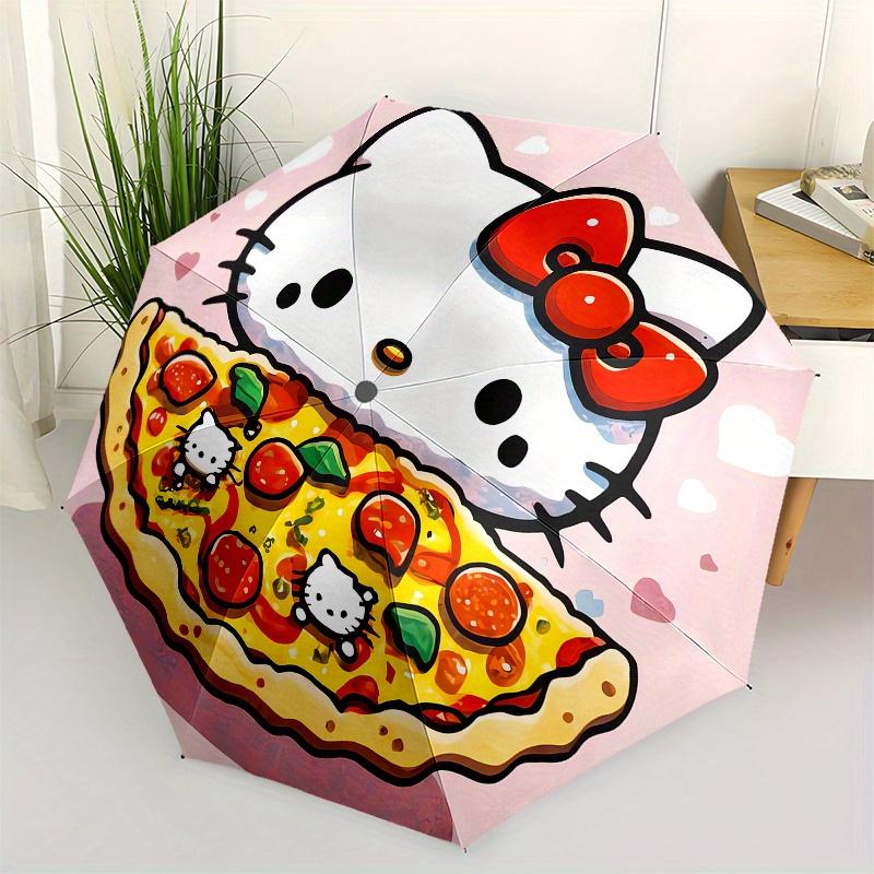 Hello Kitty,Pizza Party Automatic Umbrella-Foldable, Durable 8-Bone Design, Compact and Stylish, Great for Camping, Halloween, Christmas, Mo
Hello Kitty,Pizza Party Automatic Umbrella-Foldable, Durable 8-Bone Design, Compact and Stylish, Great for Camping, Halloween, Christmas, Mo