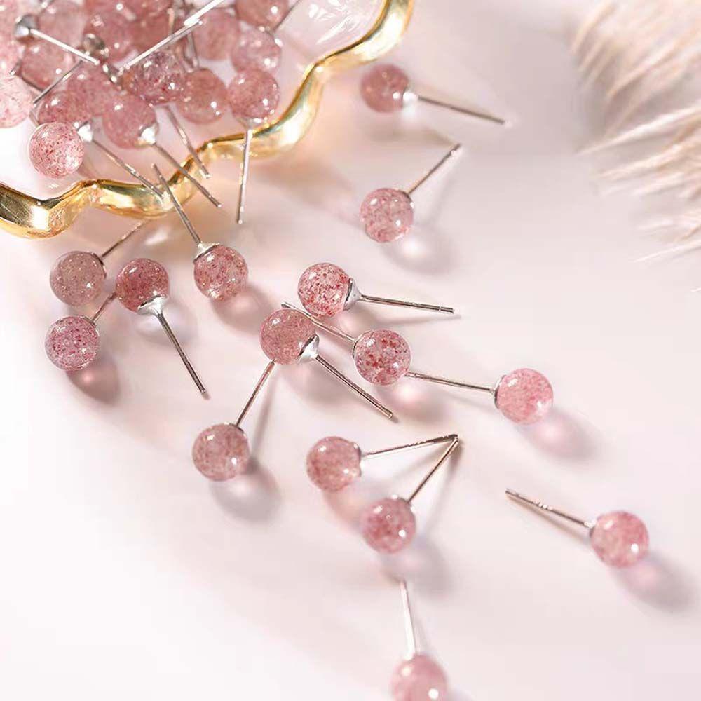 Bead Strawberry Crystal Earrings Labradorite Earrings Women Stud Earrings Korean Quartz Ear Stud
Bead Strawberry Crystal Earrings Labradorite Earrings Women Stud Earrings Korean Quartz Ear Stud