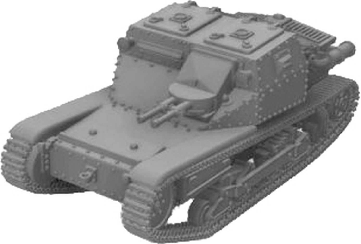 Mussini WW2 Italy Carlo Veloce Resin Kit 1/72 L3/35 MM072-018 (Tank) 
Mussini WW2 Italy Carlo Veloce Resin Kit 1/72 L3/35 MM072-018 (Tank)