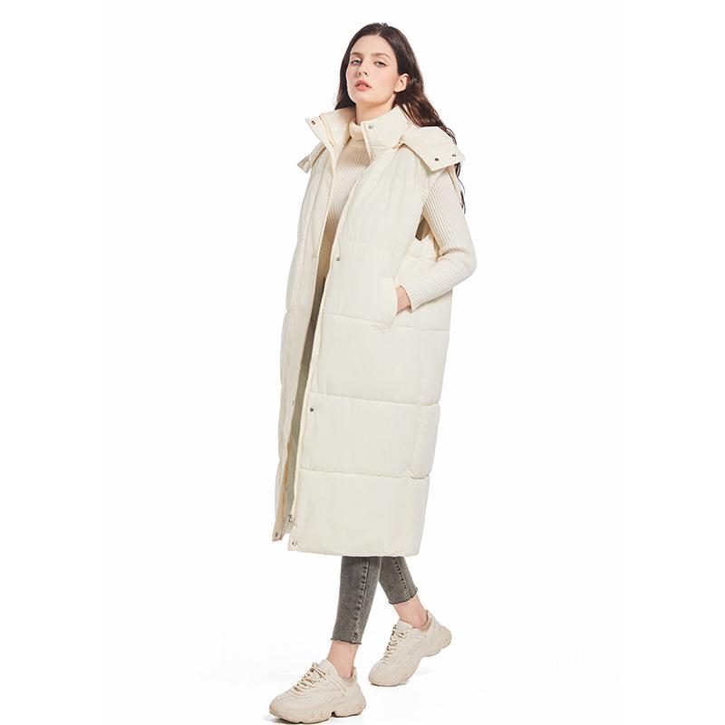 Новый длинный жилет женский до колена, жилет с хлопковой подкладкой, женский повседневный жилет, хлопковая куртка-пальто на осень и зиму. M
Новый длинный жилет женский до колена, жилет с хлопковой подкладкой, женский повседневный жилет, хлопковая куртка-пальто на осень и зиму. M