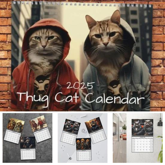 Yousheng 2025 Wall Calendar Cat Illustrations Monthly Paper Planner Daily Schedule Organizer Home/Office Wall Decoration Cat
Yousheng 2025 Wall Calendar Cat Illustrations Monthly Paper Planner Daily Schedule Organizer Home/Office Wall Decoration Cat