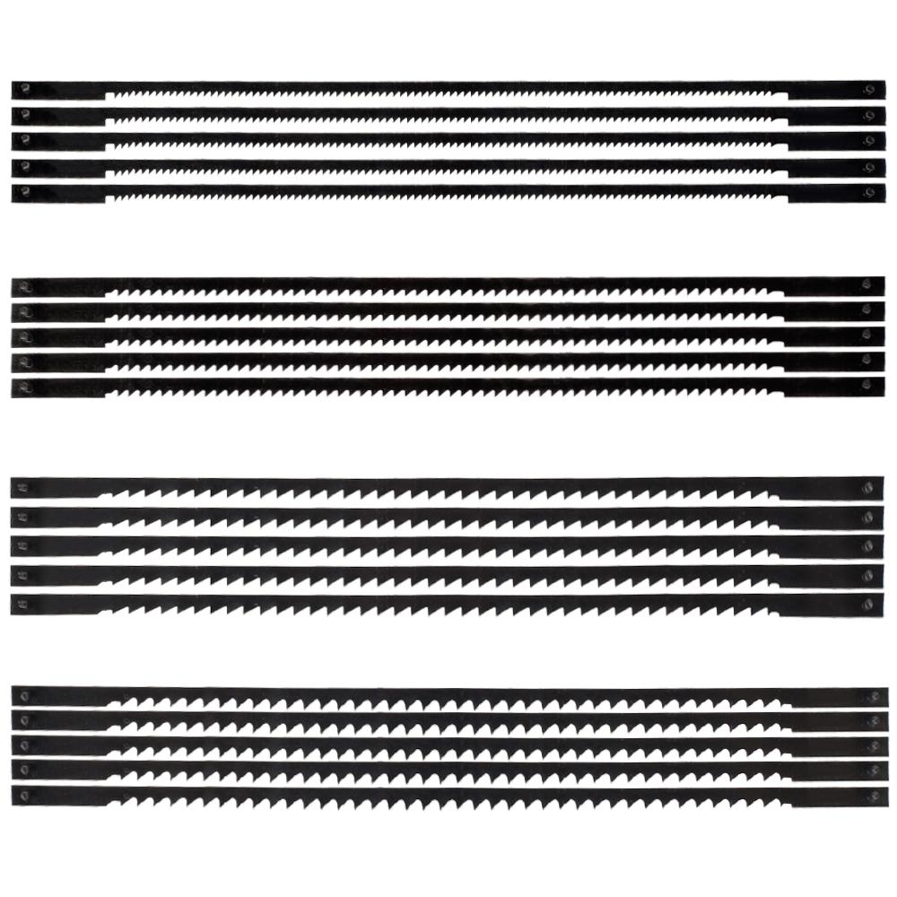 20 шт. Лезвия для лобзика Высокоуглеродистая сталь Ассорти лезвий Т-образный хвостовик для резки тонкого металла и дерева Зубчатое пильное полотно Деревообрабатывающий инструмент
20 шт. Лезвия для лобзика Высокоуглеродистая сталь Ассорти лезвий Т-образный хвостовик для резки тонкого металла и дерева Зубчатое пильное полотно Деревообрабатывающий инструмент