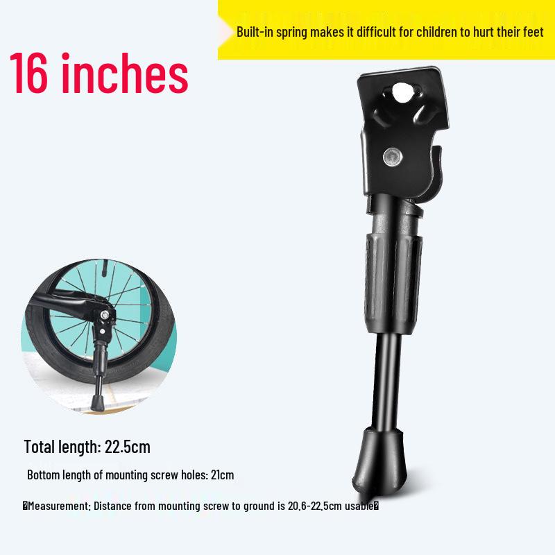 Kids Bike Kickstand for 16/18/20 Inch Balance or Mountain Bikes
Kids Bike Kickstand for 16/18/20 Inch Balance or Mountain Bikes