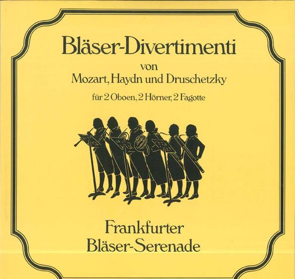 LP Record FRANKFURTER BLASER SERENADE Blaser Divertimenti IMO820401 AUDIOLAB TONSTU Germany Classical Used
LP Record FRANKFURTER BLASER SERENADE Blaser Divertimenti IMO820401 AUDIOLAB TONSTU Germany Classical Used