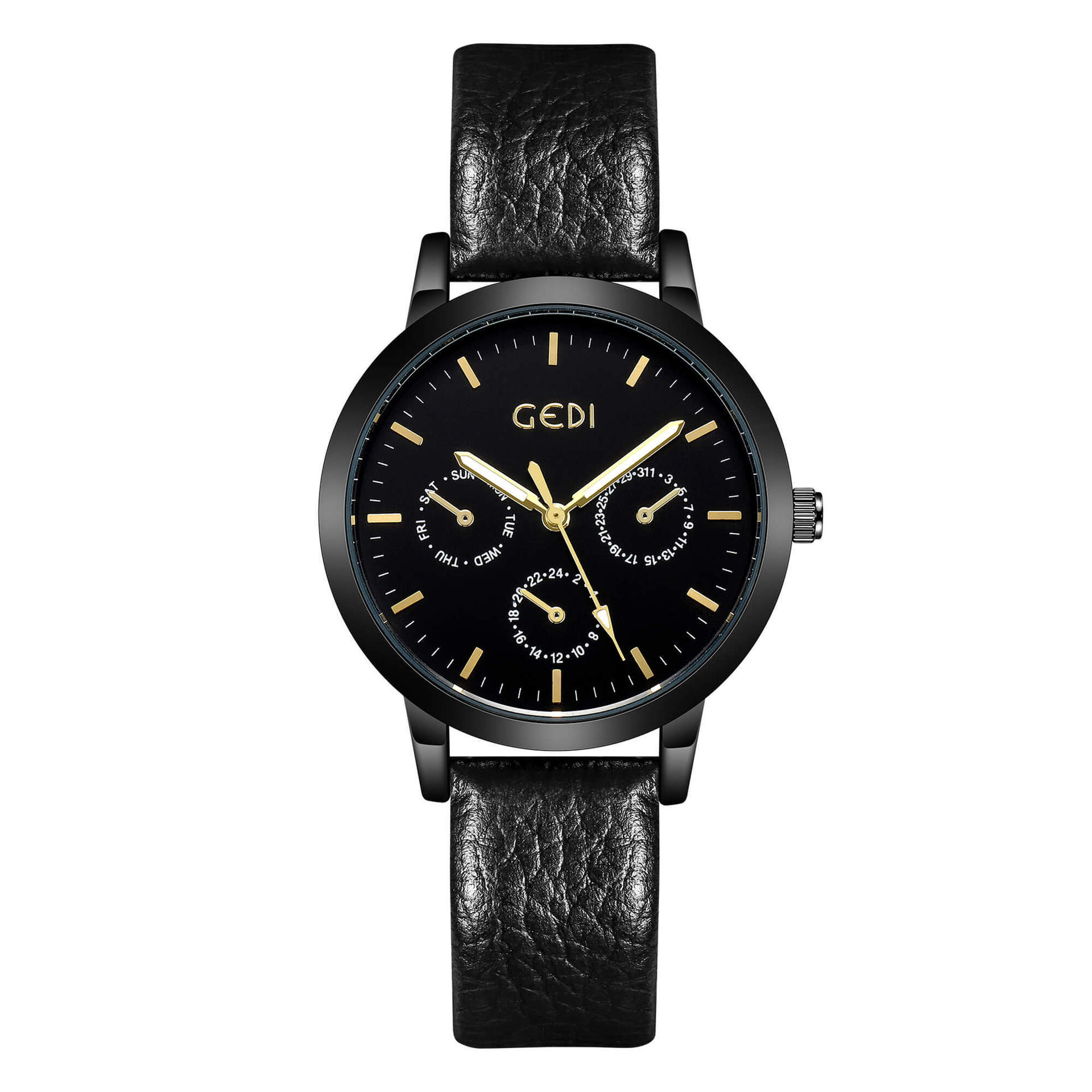 Business Style Belt Quartz Watch, Gender-Free High-Value Classic Three-Eye Waterproof Watch чёрный
Business Style Belt Quartz Watch, Gender-Free High-Value Classic Three-Eye Waterproof Watch чёрный