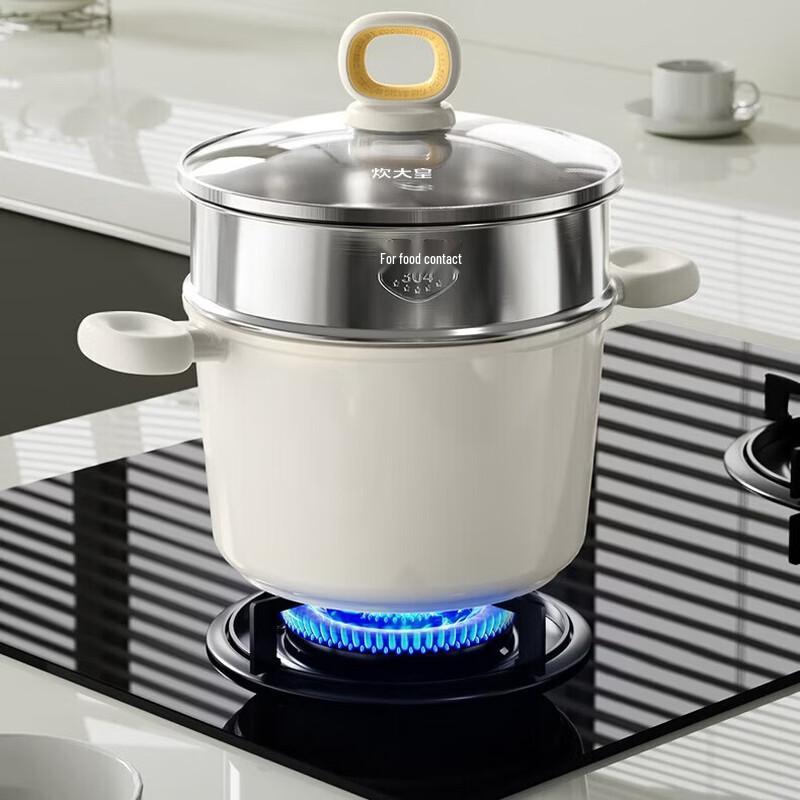 COOKER KING 22cm Non-stick Soup Pot with Steamer
COOKER KING 22cm Non-stick Soup Pot with Steamer