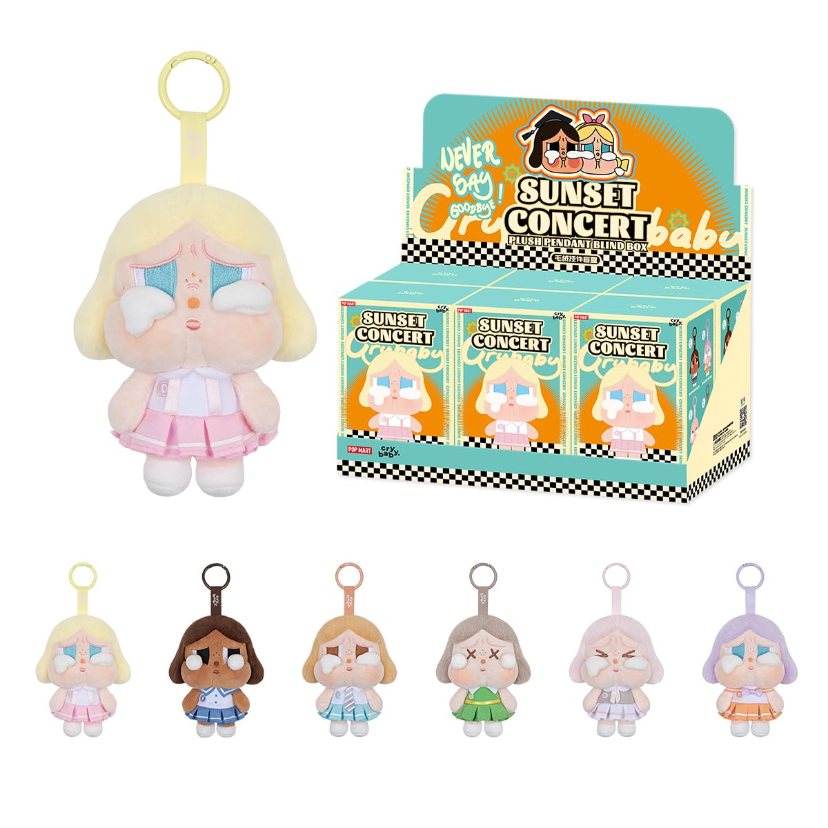POP MART CRYBABY Sunset Concert Подвесная коробка 6 Pop Mart Gacha Gacha Blind Box Фигурка Пластиковая модель Премиум игрушка Мягкий винил Оригинальный персонаж День рождения
POP MART CRYBABY Sunset Concert Подвесная коробка 6 Pop Mart Gacha Gacha Blind Box Фигурка Пластиковая модель Премиум игрушка Мягкий винил Оригинальный персонаж День рождения