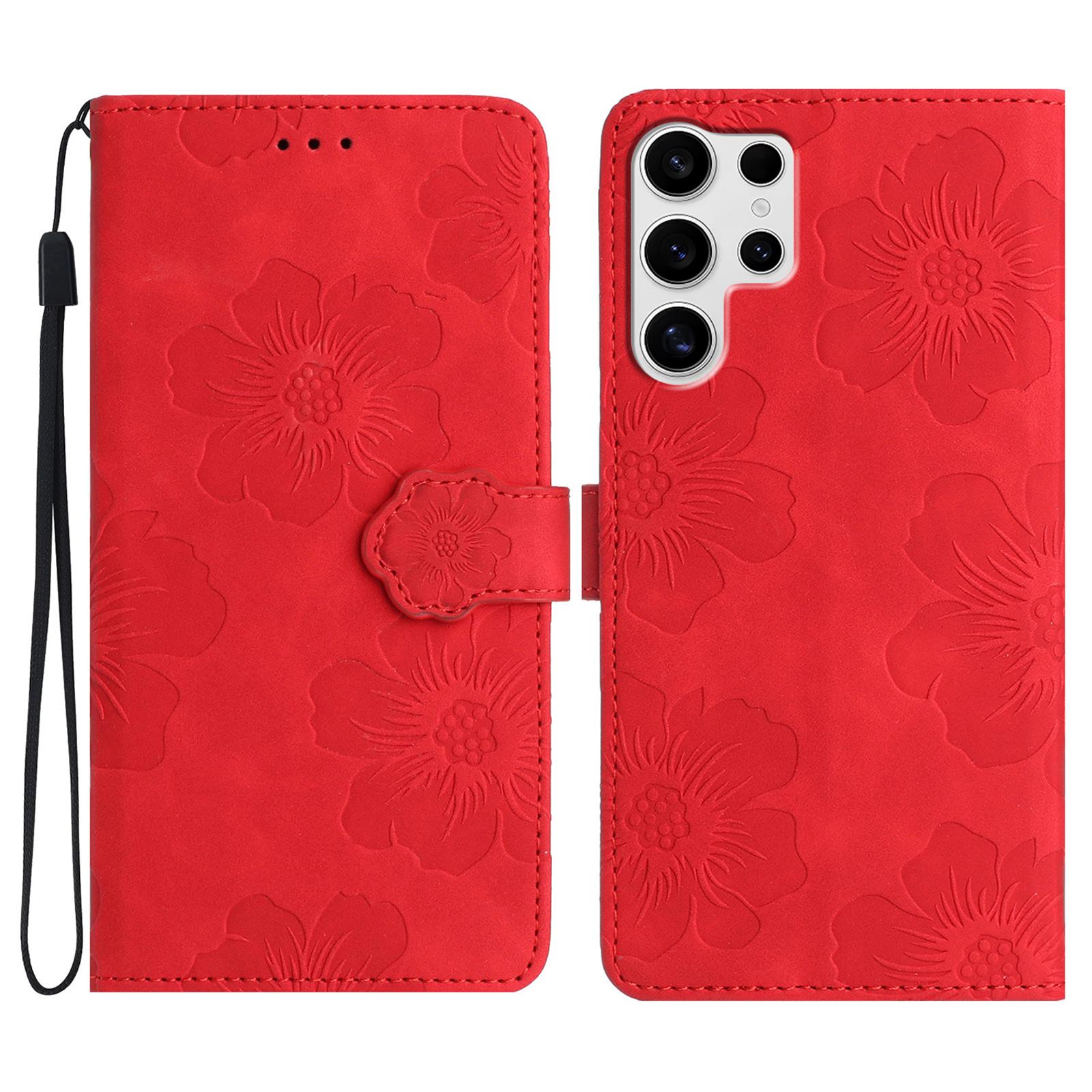 For Samsung Galaxy S25 Ultra Case Flower Design Leather Wallet Phone Cover with Wrist Strap D
For Samsung Galaxy S25 Ultra Case Flower Design Leather Wallet Phone Cover with Wrist Strap D