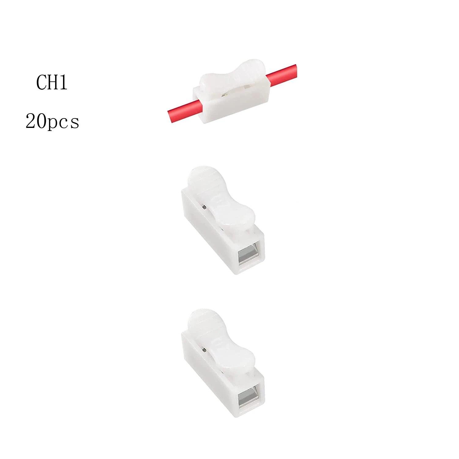 20/50 шт. CH1 CH2 CH3 Швидкий з’єднувальний замок Пружинний дротяний роз’єм Гвинтовий клемний бар’єрний блок для з’єднання світлового дроту світлодіодної стрічки
20/50 шт. CH1 CH2 CH3 Швидкий з’єднувальний замок Пружинний дротяний роз’єм Гвинтовий клемний бар’єрний блок для з’єднання світлового дроту світлодіодної стрічки